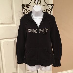 DNKY JEANS HOODIE STYLE SWEATER